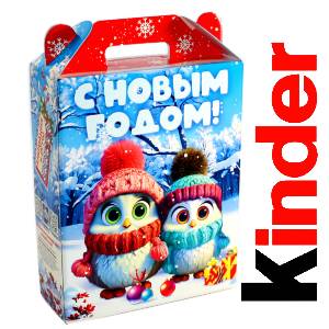Детский подарок на Новый Год в жестяной упаковке весом 830 грамм по цене 3297 руб в Дзержинске